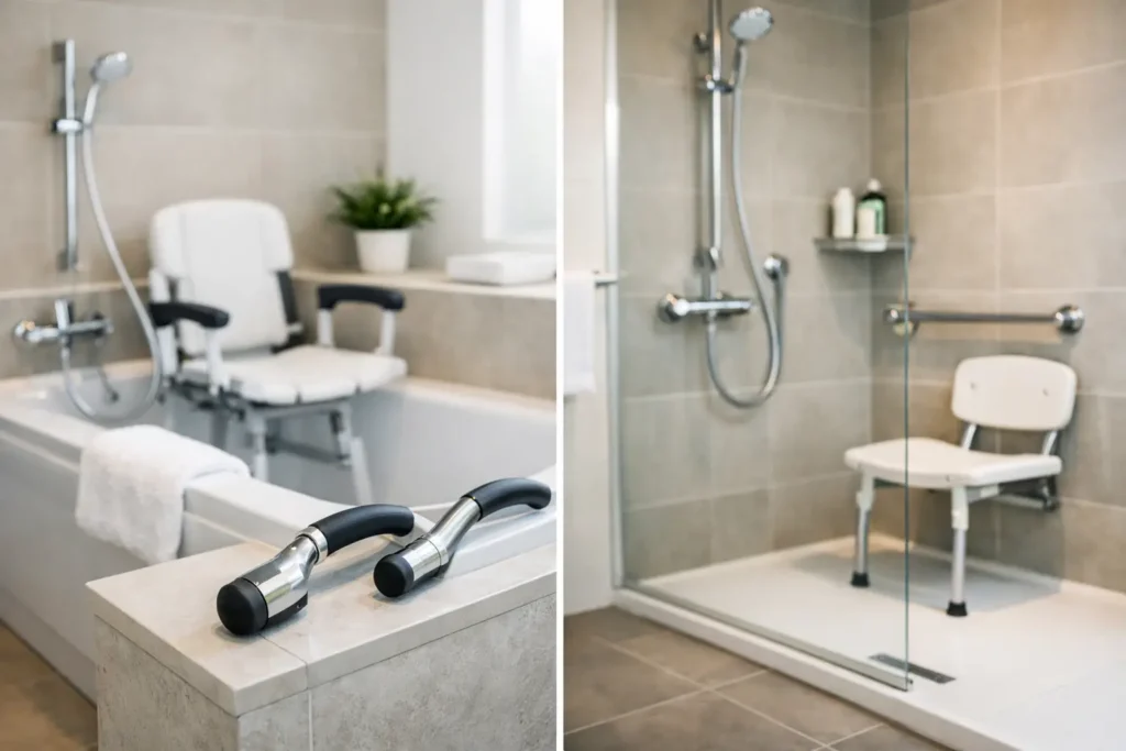 Badewanne oder Dusche altersgerecht?