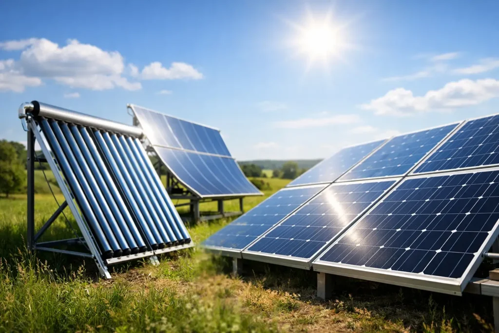 Solarthermie oder Photovoltaik nutzen?