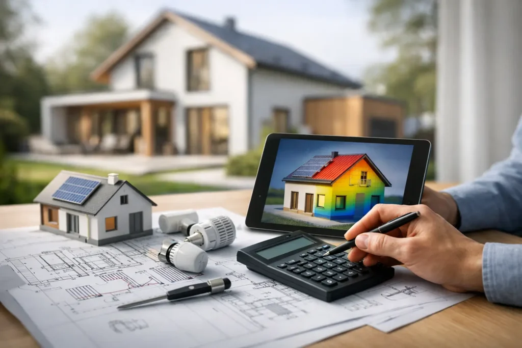 Heizlast berechnen beim Haus: Richtig dimensionieren