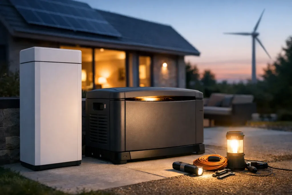 Notstrom mit Stromspeicher richtig planen